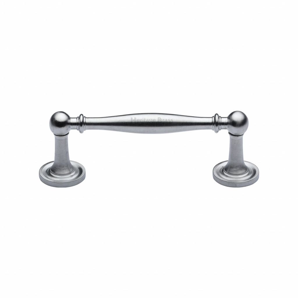 Heritage Brass Colonial Design Cabinet Handle – 96mm Centre to Centre